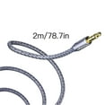 thumbnail image 1 of audio cable audio extender cable audio extension cord 3.5mm extension cable headphone 3.5mm extension cable, 1 of 9