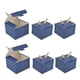 thumbnail image 2 of 50 cajas de dulces de boda cuadradas con cinta dorada Innovadora caja de cartón para fiestas AniversarioS Blue Star Sky, 2 of 10