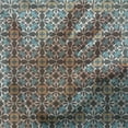 thumbnail image 3 of Retro Tulle Curtains with Rod Pocket, Abstract Floral Motifs Ornamental and Old Fashioned Mosaic Tile Pattern Vintage Style, Sheer Drape for Wedding Party 2 Panels, 7 Sizes, Multicolor, by Ambesonne, 3 of 3