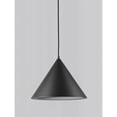 thumbnail image 5 of E20084-BK ET2 Lighting Abyss-30W 1 LED Pendant-12.5 Inches wide by 9.5 inches high-Black Finish, 5 of 6