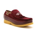 thumbnail image 2 of King Old School Leather and Suede Slip-On Shoe with Tassel Detailing, 2 of 5