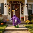 thumbnail image 7 of Yakvarog Eye-Catching Halloween Goose Outfit, Easy to Put On, 23" High Cement or Plastic Goose Costume for Outdoor Halloween Decor, Party, Lawn, Porch, Fall Decor, 7 of 7