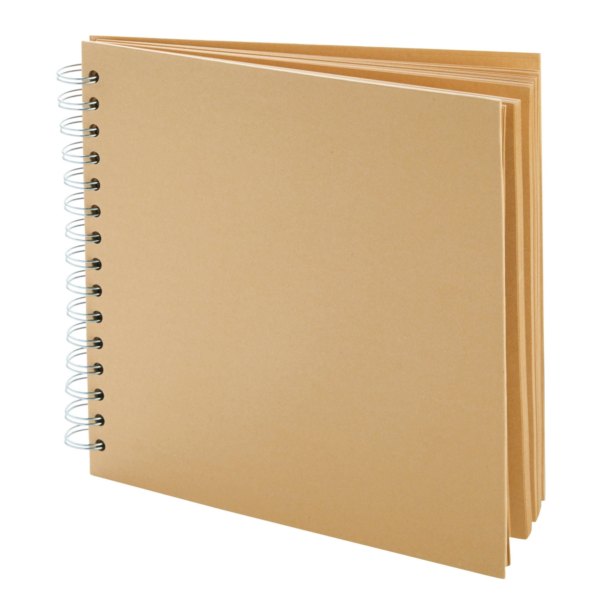 80 Pages Hardcover Kraft Scrapbook Albums, Blank Journal for Scrapbooking  (8x8 Inches) 