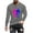Gray Deals, variant on Men's Funny T Shirt Oversized Round Neck Long Sleeve Smiling Face Novelty Printed Tees Fall Winter Casual Pullover Blouses Halloween Costumes Teens Going Out Streetwear Y2k Tops