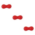 thumbnail image 4 of bedienty Peanut Spiky Massage Ball Trigger Point Foot Roller Relief Pain Muscle for Relax red 3Set, 4 of 6