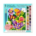 thumbnail image 1 of Bright Stripes iHeartArt Paint By Number Butterflies Arts and Crafts for Children, 1 of 7