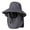 Dark Gray, variant on Sun Hat for Men Women, Breathable Adjustable Outdoor Uv Sun Protection Wide Brim Hat with Face Cover Neck Flap for Fishing Hiking Hats