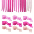 thumbnail image 1 of 6 rollos de serpentinas de papel crepé para decoración de cumpleaños, bodas, festivales, graduación, colorido fondo de fiesta de Candyland, suministros de bricolaje arcoíris, manualidades, 1 of 6