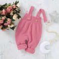 thumbnail image 3 of Fjofpr Girl Clothes 12 Months Newborn Girls Boys Winter Knit Outwear Vest Ruffle Sweater Romper Jumpsuit（0-24M）, 3 of 9