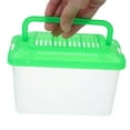 thumbnail image 2 of 2pcs Reptile Feeding Terrarium Pet Portable Small Reptile Cage Fish Tank Handheld Small Pet Box Transparent Tortoise Tank Breeding Case, 2 of 6