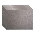 thumbnail image 1 of FASÄDE Hammered Decorative Vinyl 18in x 24in Backsplash Panel in Galvanized Steel (5 Pack), 1 of 5