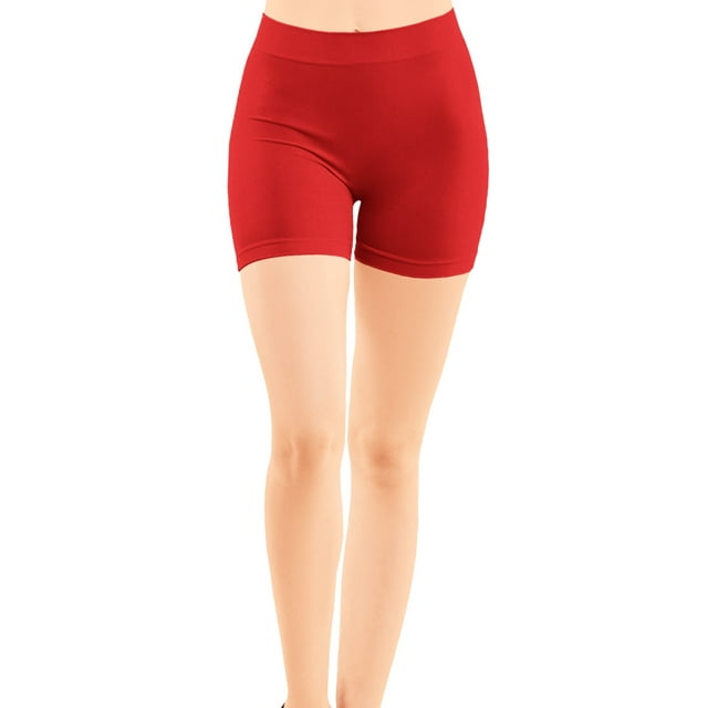 ClothingAve. Women's Basic Biker Shorts/Leggings Female Leggings