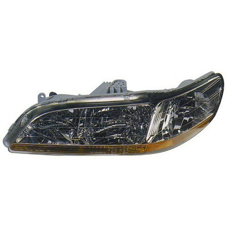 Go-Parts OE Replacement for 1998 - 2000 Honda Accord Front Headlight Assembly Housing / Lens / Cover - Left (Driver) Side 33151-S84-A01 HO2502111 Replacement For Honda Accord