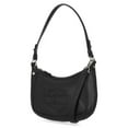 thumbnail image 3 of Harley-Davidson Women's Flat Studded Bar & Shield Leather Hobo Bag - Black, Harley Davidson, 3 of 4