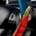 thumbnail image 5 of Turtle Seamless 14.5 Inch Printing PVC Leather Car Wheel Cover Steering Wheel Cover Auto Accessories, 5 of 6