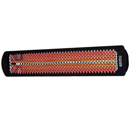 Bromic Heating BH0420033 6000W Tungsten Smart-Heat Black Electric Heater