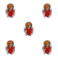 thumbnail image 3 of kurtrusly Épingle en Émail Série Halloween 1/2/3/5 Épingle en Émail d'Halloween Exquise et à la Mode Broche Citrouille Squelette 5 Pcs, 3 of 6