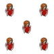 thumbnail image 1 of Broche de pin esmaltado Billuyoard punk para Halloween esqueleto de calabaza Type2 NO2, 1 of 6