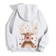 thumbnail image 4 of WILLBEST Sudadera Deportiva para Mujer Ladies' Christmas Printed Zipper Long Sleeved Pocket Drawstring Casual Hooded Sweatshirt 2080 Grande, 4 of 8