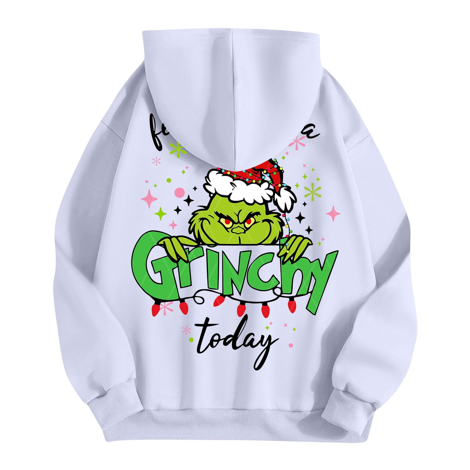 Pullover Grinch Sweatshirt Womens Womens Christmas Grinch