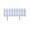 B-White 3, variant on 23.62x10.24inch Outdoor Garden Border Fence,Decorative Picket Fencing for Yard and Patio Decor