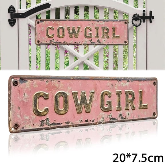 Love You, Bye – Vintage Metal Wall Sign, Vintage Love You Bye Decor Street Signs,Playful & Relatable Message With Distressed Finish for That Classic Farmhouse Kitchens, Hallways, Home Bars