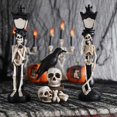thumbnail image 2 of Choosebetter Halloween Miniature Glowing Skull Street Light，LED Light Halloween Light Decoration, 2 of 4
