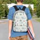 thumbnail image 4 of Easygdp Whale And Turtle Mochila Ligera de 15 Pulgadas para Estudiantes, Mochila Cómoda para la Escuela y Viajes, Correas Ajustables, 4 of 6