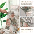 thumbnail image 5 of Yayeee 4 Pack Dining Chair Covers Stretch Parson Chairs Slipcovers Seat Protector, Red Mountain Pattern, 5 of 6