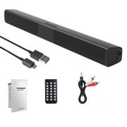 babydream1 4.2 Bluetooth Sound Bar Wireless and Wired Audio Home Theater Soundbar 20W Speaker TV/PC/Phones/Gaming Machine