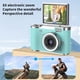 thumbnail image 4 of Cámara digital de selfies con pantalla giratoria de 2.4 pulgadas, enfoque automático, alta definición 1080P, cámara de belleza para selfies, cámara digital de estudiantes con pantalla giratoria - verd, 4 of 6