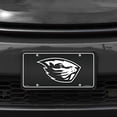 thumbnail image 2 of Oregon State NCAA Beavers 12x6 Carbon Fiber Design Metal License Plate Auto Tag, 2 of 8