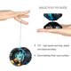 thumbnail image 4 of YOYÓ MAGICYOYO Y01 Professional Yoyo Alloy No responde Yoyo 10 bolas de acero inoxidable KK rodamiento Yoyo para jugador avanzado Yoyo para niños Principiante con bolsa de guantes y 5 cuerdas Yoyo Romacci  YOYÓ, 4 of 7