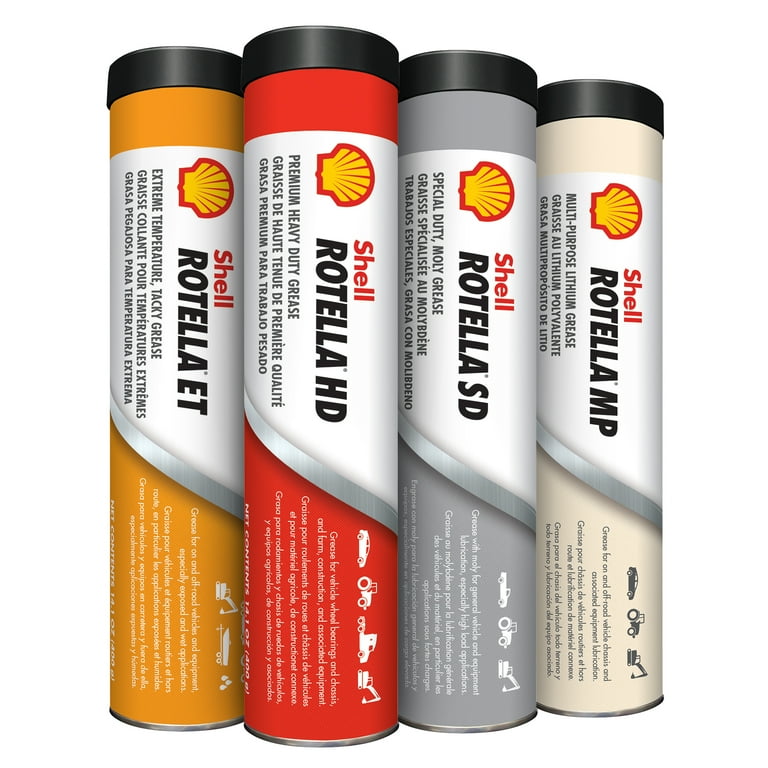 Shell Rotella ET Extra Tacky Grease, 14.1-Ounce Tube Shell Rotella ET Extra Tacky Grease, 14.1-Ounce Tube