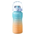 thumbnail image 3 of Termos para agua deportiva con marcador motivacional (cubierta azul claro), 3 of 9