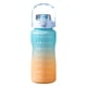 thumbnail image 3 of 2000ML + 800ML Botella de agua Drinkware Gym Fitness Bottle para oficina de escuela al aire libre JShteea El nuevo, 3 of 9