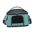 thumbnail image 3 of Transportín para gatos Salvador Bolsa de transporte plegable verde, 3 of 10