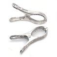thumbnail image 1 of 3pcs Stainless steel clothes clip, beach chair towel clip, giant clothes clip, metal clip - prevents towels from being blown away, 1 of 4