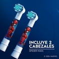 thumbnail image 4 of Repuesto para Cepillo Eléctrico Oral-B Marvel Spider-Man, 2 pzas, 4 of 5