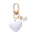 thumbnail image 3 of Llavero de corazón Sunnimix llavero regalo creativo para Bolso Decoración resina Blanco, 3 of 8