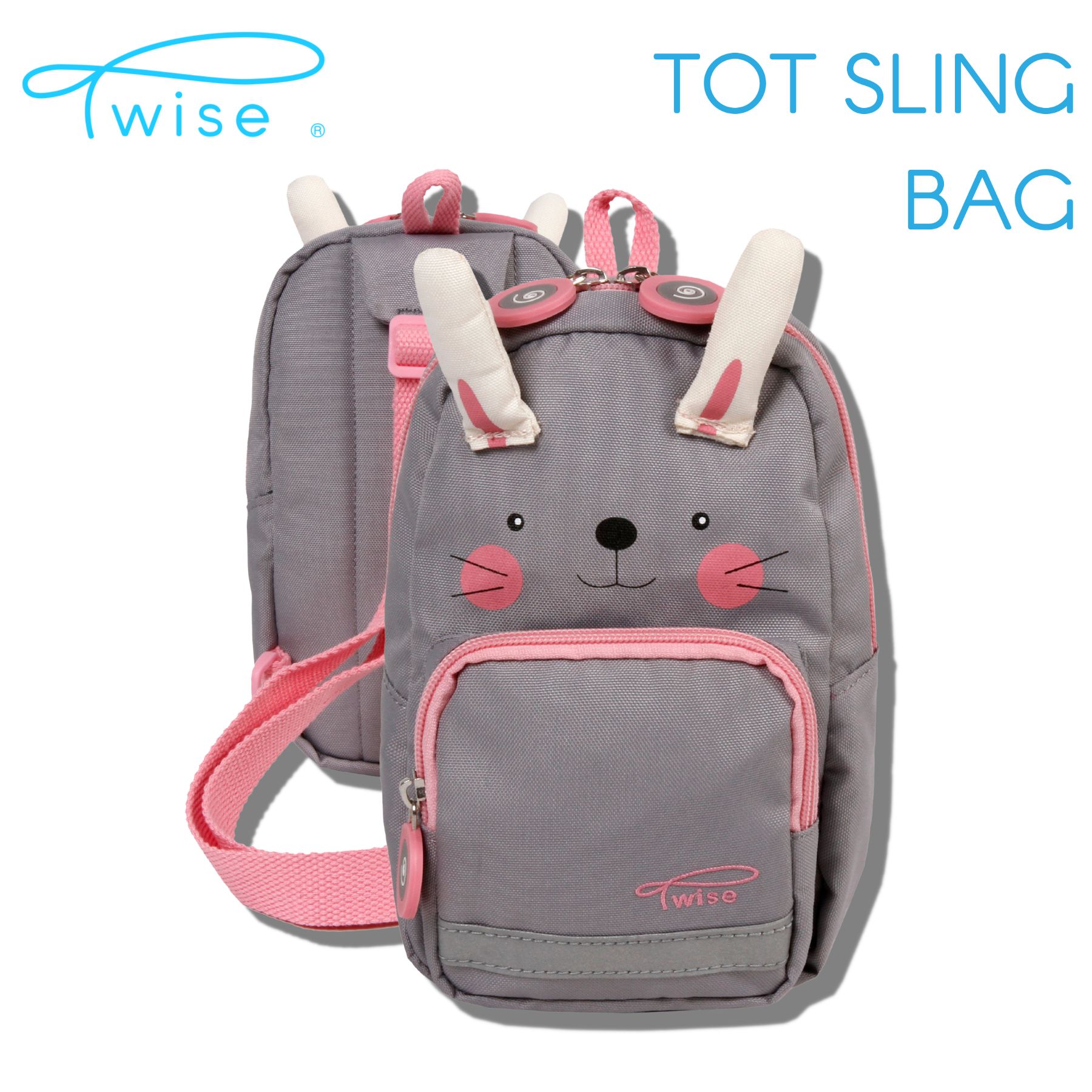 TWISE Twise Tots Toddler Sling bag, Rabbit