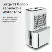 Pro Breeze 50 Pint Dehumidifier for Home & Basement – Covers up to 3,500 sq ft, with Humidity Sensor, Auto Shut Off, Continuous Drain Hose & Moisture Removal for Large Rooms