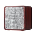 thumbnail image 2 of Iumwxz Wooden Cloth Wireless Bluetooth Small Speaker Classic Design Gift Decoration Portable Mini Outdoor Speaker (Bluetooth/Aux/Tf) Rollbacks On Essentials home decor christmas clearance indoor, 2 of 5