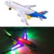 thumbnail image 2 of Avión de juguete eléctrico para niños con luces y música, sonidos de motor realistas, función de movimiento y canto, requiere 3 pilas AA (no incluidas), 2 of 5