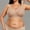 Khaki, variant on Everyday Comfort Wireless Bra Workout Plus Size Wireless Cotton Underwear Seamless Crop Yoga Bra Top Plus Size Underwear All Day Wear Seamless Yoga Bra