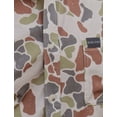 thumbnail image 2 of Burlebo Men's Performance Short Sleeve Button Up Shirt (Driftwood Camo, XX-Large), 2 of 2