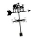 thumbnail image 4 of Veleta de oveja, indicador de dirección del viento, manualidades decorativas para techo, veleta de hierro para animales, adorno de oveja para valla,, 4 of 8