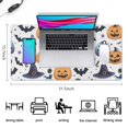 thumbnail image 5 of Long Mouse Pads for Desk,Colorful Pumpkin Halloween Pattern Desk Mats on Top Of Desks, Desk Mouse Pad Extra Large with 3mm Non-Slip Base and Stitched Edge for Gaming,Office,Work,Home 31.5"x15.7", 5 of 6