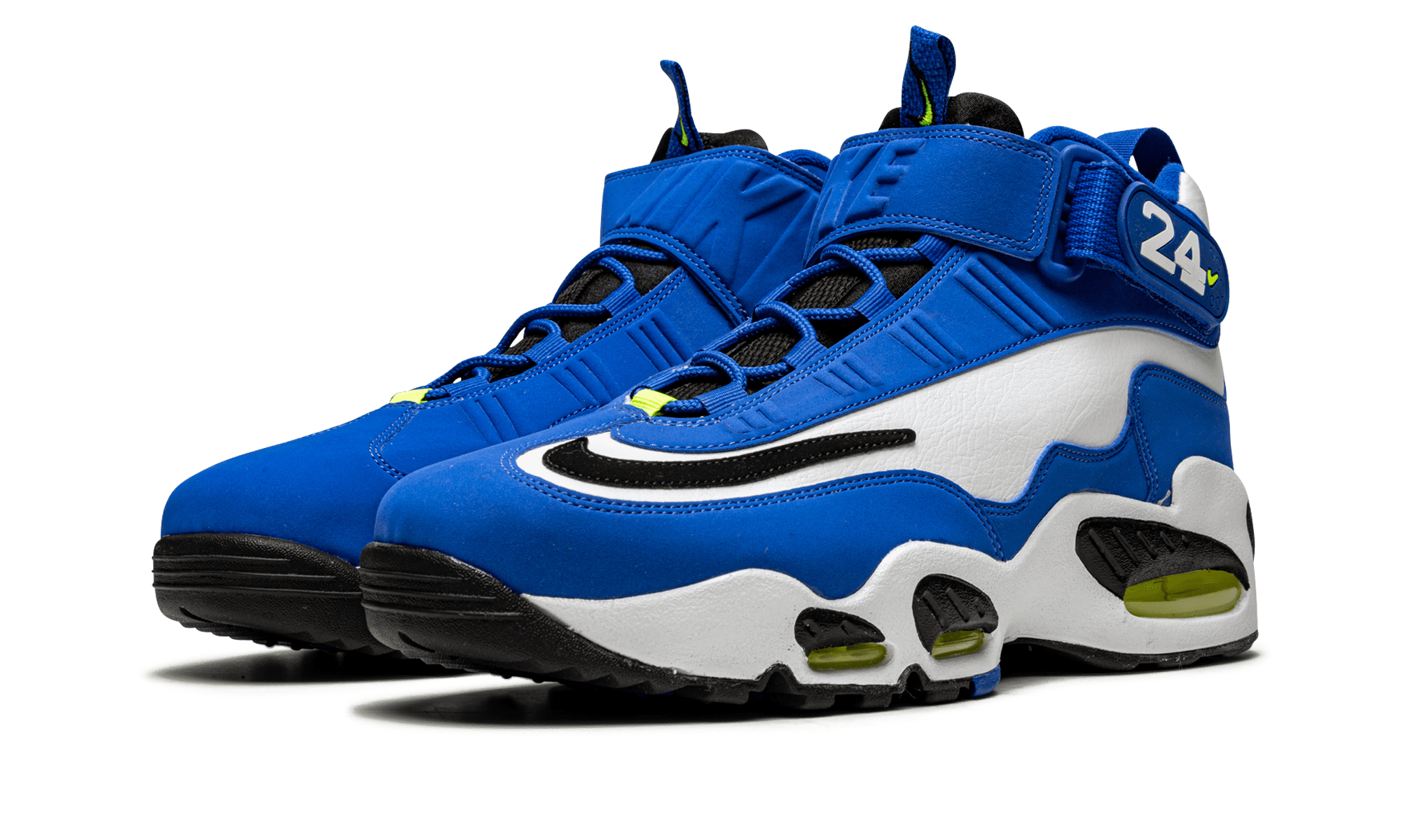 NIKE MENS Air Griffey Max 1 "Varsity Royal / Volt" DJ5161 400 from Stadium Goods