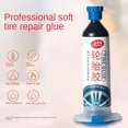 CACBlack Tire Repair Glue Rubber Adhesive for Sidewall Bonding or Tire